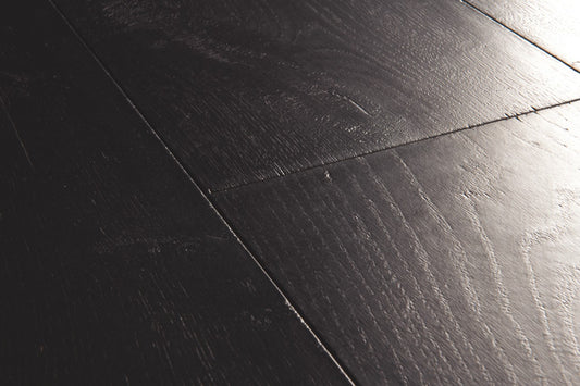 Painted oak black