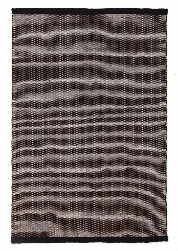 Skandi CUBA BLACK Colour Wool Rugs Modern Rugs Contemporary Modern Floor Rugs