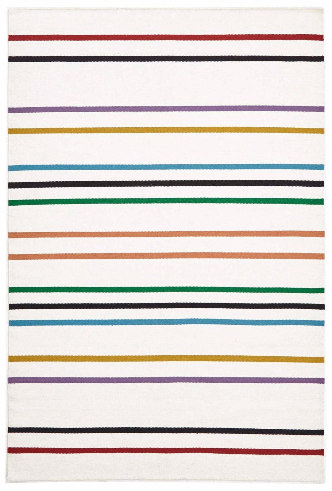 Skandi 306 WHITE Colour Wool Rugs Modern Rugs Contemporary Modern Floor Rugs