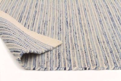 Skandi 310 BLUE Colour Wool Rugs Modern Rugs Contemporary Modern Floor Rugs