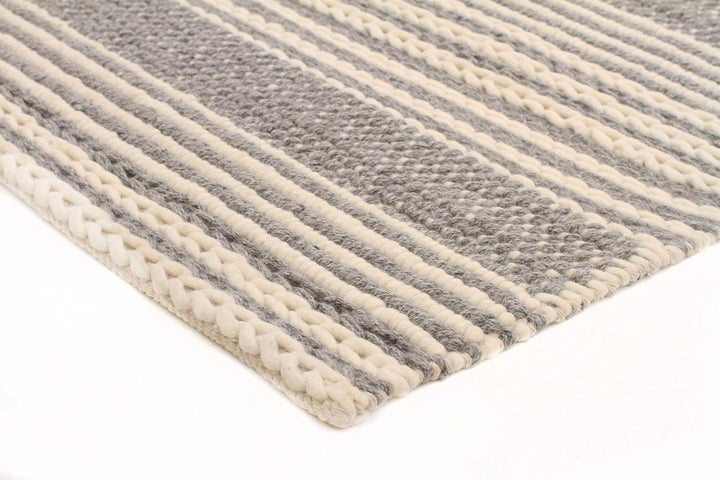Skandi 313 SILVER Colour Wool Rugs Modern Rugs Contemporary Modern Floor Rugs