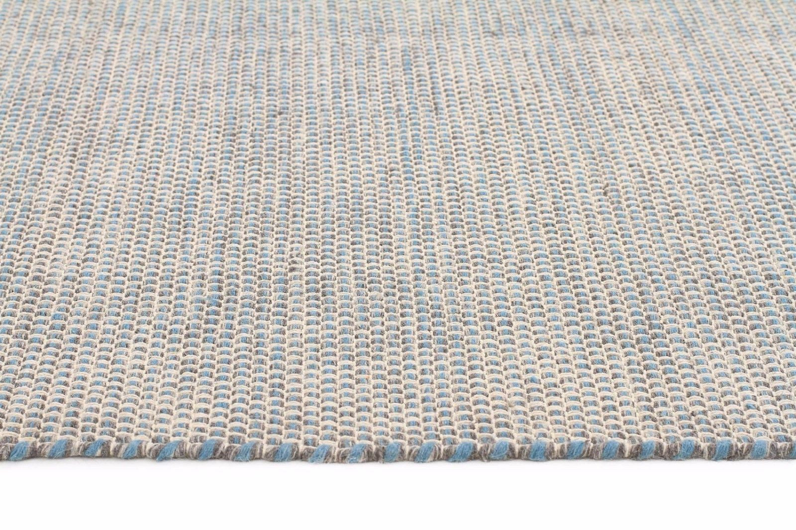 Skandi Blue Colour Wool Rugs Modern Rugs Contemporary Modern Floor Rugs