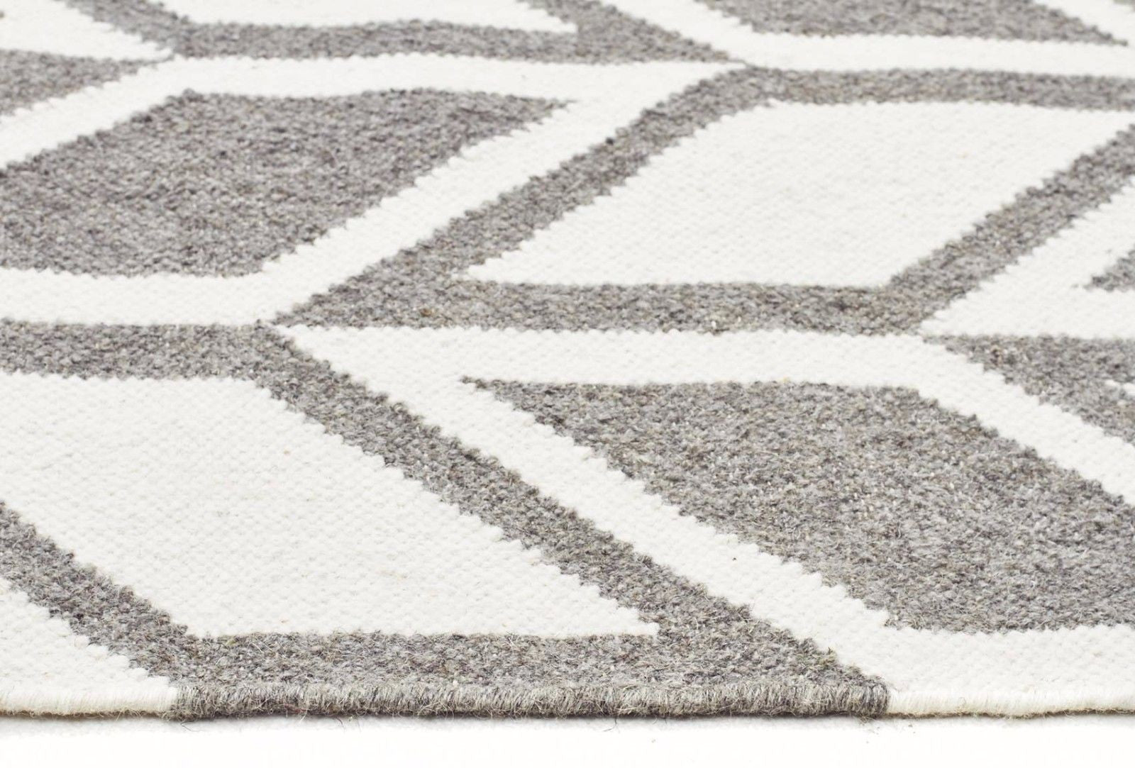 Skandi 302 Grey Colour Wool Rugs Modern Rugs Contemporary Modern Floor Rugs