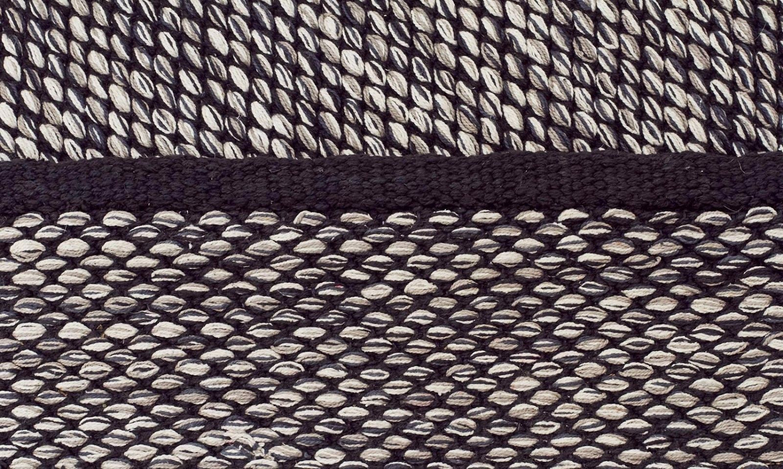 Skandi 305 BLACK Colour Wool Rugs Modern Rugs Contemporary Modern Floor Rugs