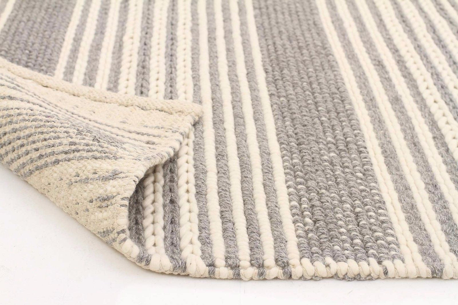 Skandi 313 SILVER Colour Wool Rugs Modern Rugs Contemporary Modern Floor Rugs