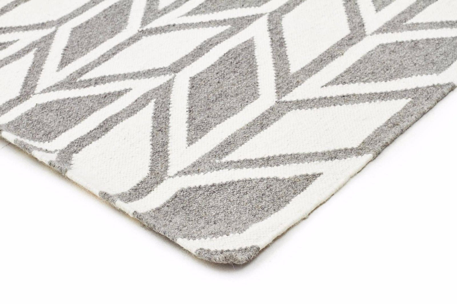 Skandi 302 Grey Colour Wool Rugs Modern Rugs Contemporary Modern Floor Rugs