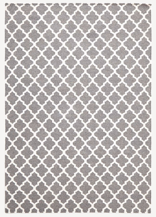 Skandi 303 Grey Colour Wool Rugs Modern Rugs Contemporary Modern Floor Rugs