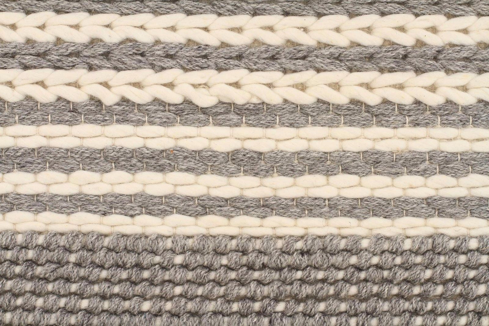 Skandi 313 SILVER Colour Wool Rugs Modern Rugs Contemporary Modern Floor Rugs