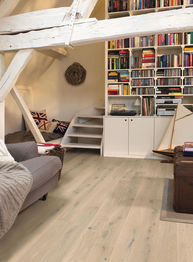 Creamy White Oak Extra Matt Timber Flooring