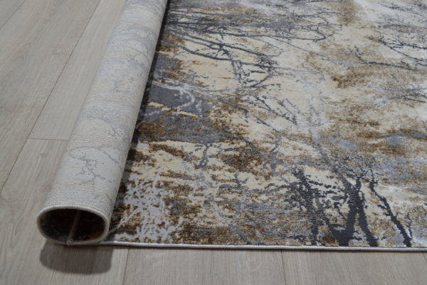 Luxurious Beige Rug Silky 630A