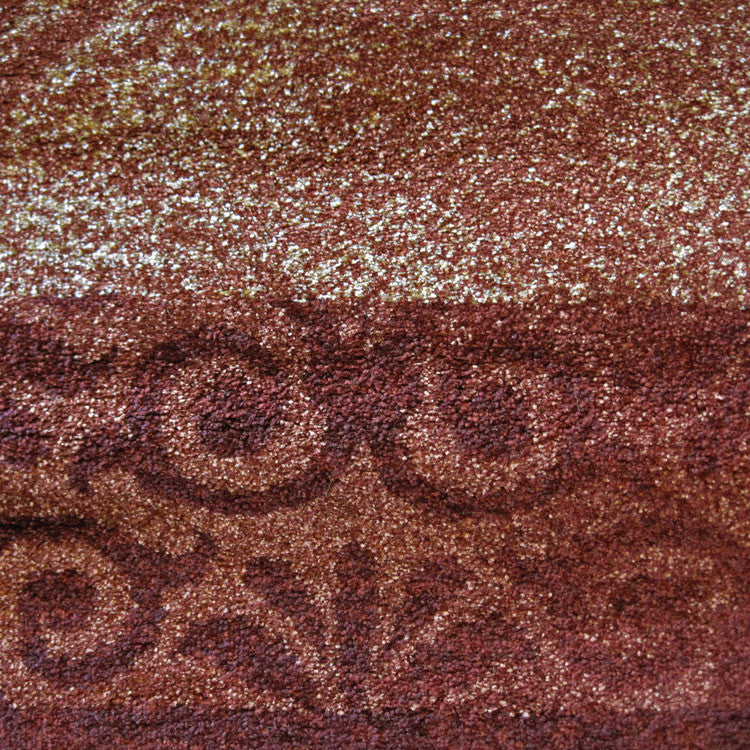 Prestige 380 Polypropylene Machine Knotted Modern Rug Red