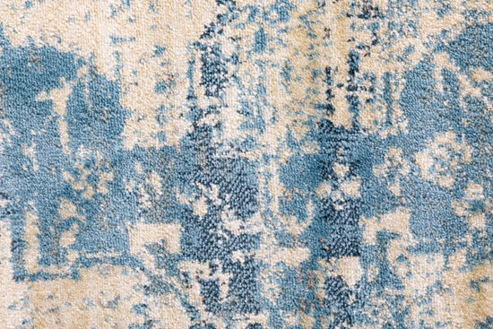 Sky Blue Rug | Raffia Range with Thick Pile - Free Shipping